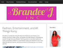 Tablet Screenshot of brandeej.com